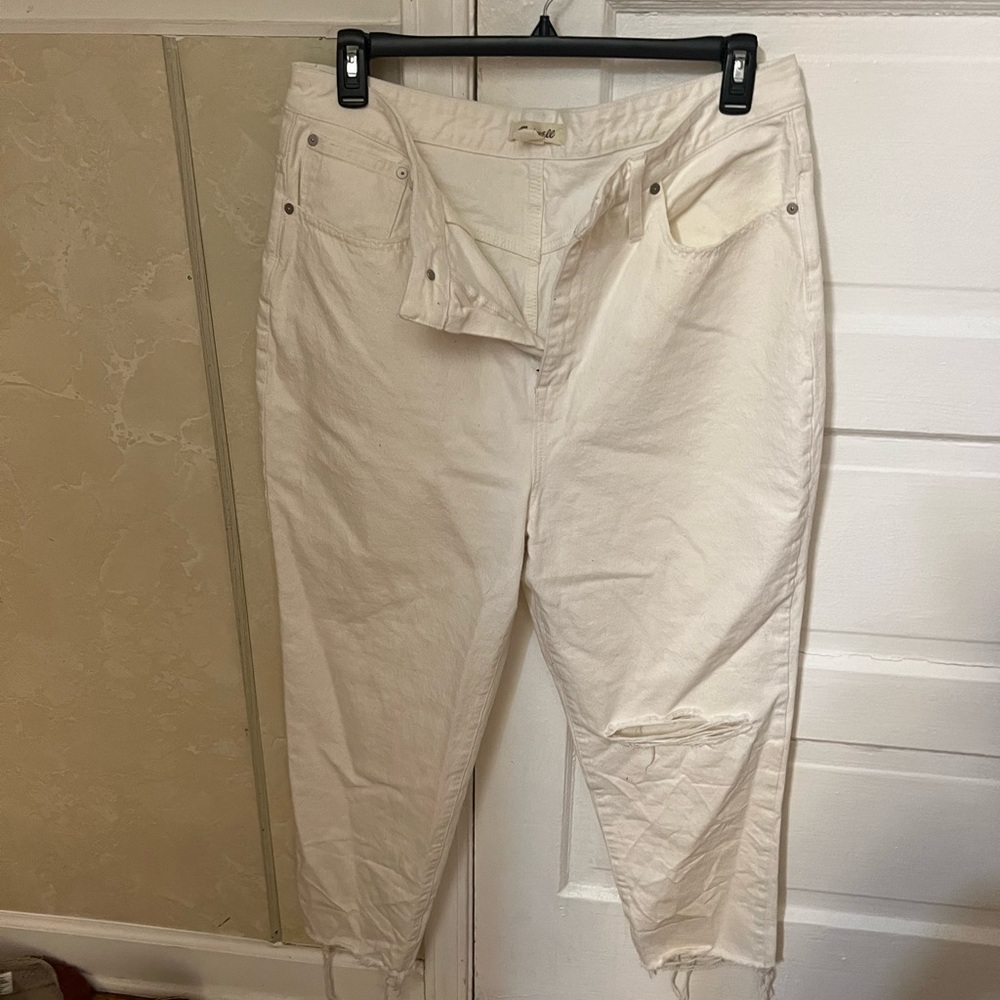 Madewell Momjean Off White